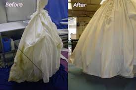 Amelia Casablanca Dress before & after