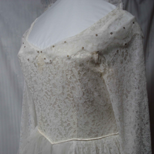 wedding gown was purchased in 1953