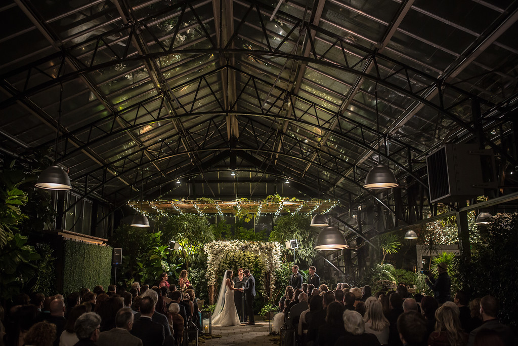 Greenhouse wedding