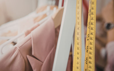 alteration graphic with a pink blazer 